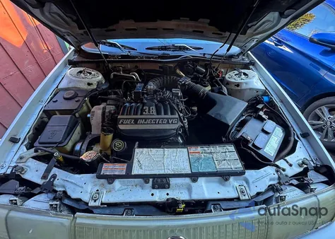 1991 Mercury Sable Ls from USA, damaged, VIN 1MECM5844MG622652